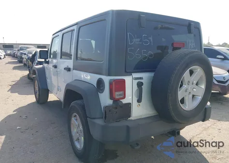 2013 Jeep Wrangler Unlimited Sport из США, поврежденный, VIN 1C4HJWDG6DL515650